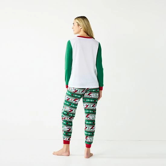 Licensed Character Disney's Mickey Mouse Women's Jammies For Your Families® "Holiday Party Mickey" Pajama Set 3 Licensed Character Disney's Mickey Mouse Women's Jammies For Your Families® "Holiday Party Mickey" Pajama Set - Image 2