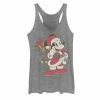 Licensed Character Juniors' Disney's Mickey Mouse Christmas Santa Claus Portrait Tank Top -Licensed Character Shop unnamed file 10008