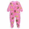 Licensed Character Disney Princess Toddler Girl "Happy Princess" Zip Footed Pajamas 1 Licensed Character Disney Princess Toddler Girl "Happy Princess" Zip Footed Pajamas -Licensed Character Shop unnamed file 1001
