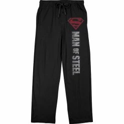 Licensed Character Men's Superman Man Of Steel Sleep Pants