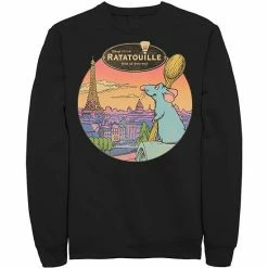Licensed Character Men's Disney / Pixar Ratatouille Over Look Paris Sweatshirt Red -Licensed Character Shop unnamed file 10055
