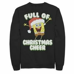 Licensed Character Men's SpongeBob SquarePants Full Of Cheer Sweatshirt Athletic Heather 8 Licensed Character Men's SpongeBob SquarePants Full Of Cheer Sweatshirt Athletic Heather -Licensed Character Shop unnamed file 10079