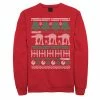Licensed Character Men's Star Wars Dark Side Ugly Christmas Sweater Style Fleece Red -Licensed Character Shop unnamed file 10088