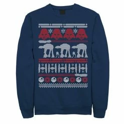 Licensed Character Men's Star Wars Dark Side Ugly Christmas Sweater Style Fleece Red -Licensed Character Shop unnamed file 10092