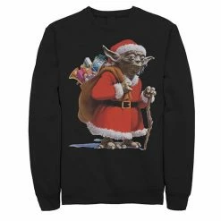 Licensed Character Men's Star Wars Yoda Santa Vintage Fleece White -Licensed Character Shop unnamed file 10096