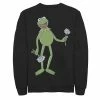 Licensed Character Men's Disney The Muppets Kermit The Frog Portrait Sweatshirt White -Licensed Character Shop unnamed file 10099