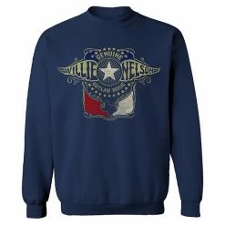 Licensed Character Men's Willie Nelson Outlaw Wings Sweatshirt