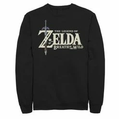 Licensed Character Young Men's Nintendo The Legend Of Zelda Breath Of The Wild Logo Fleece