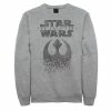 Licensed Character Men's Star Wars The Last Jedi Rebel Logo Fade Fleece -Licensed Character Shop unnamed file 10219