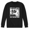 Licensed Character Men's The Big Lebowski Go Bowling Sweatshirt -Licensed Character Shop unnamed file 10339