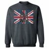 Licensed Character Men's The Who Union Jack Dark Sweatshirt -Licensed Character Shop unnamed file 10346