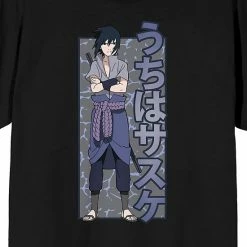 Licensed Character Men's Naruto Shippuden Sasuke Uchiha Tee -Licensed Character Shop unnamed file 10433