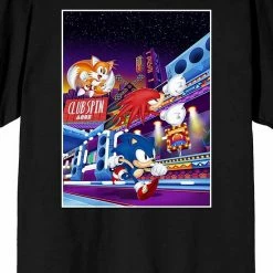 Licensed Character Men's Sonic Mania Characters Tee -Licensed Character Shop unnamed file 10435