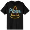 Licensed Character Men's My Pizza Day Neon Tee -Licensed Character Shop unnamed file 10445