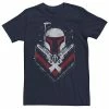 Licensed Character Men's Star Wars Boba Fett No Threats Only Promises Tee Navy Heather -Licensed Character Shop unnamed file 10482