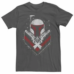 Licensed Character Men's Star Wars Boba Fett No Threats Only Promises Tee Navy Heather -Licensed Character Shop unnamed file 10484