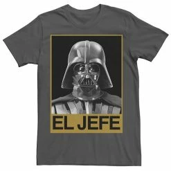 Licensed Character Men's Star Wars Darth Vader El Jefe Portrait Tee Charcoal 7 Licensed Character Men's Star Wars Darth Vader El Jefe Portrait Tee Charcoal -Licensed Character Shop unnamed file 10491
