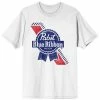 Licensed Character Men's Pabst Blue Ribbon Logo Tee -Licensed Character Shop unnamed file 10501