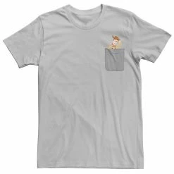 Licensed Character Mens Disney / Pixar Toy Story Woody Faux Pocket Tee Silver 9 Licensed Character Mens Disney / Pixar Toy Story Woody Faux Pocket Tee Silver -Licensed Character Shop unnamed file 10508