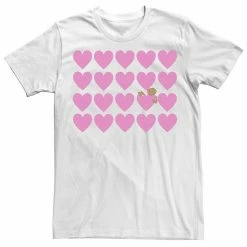Licensed Character Men's E.T. Peeking Hearts Tee Athletic Heather -Licensed Character Shop unnamed file 10511