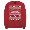 Licensed Character Men's National Lampoon's Christmas Vacation Logo Ugly Sweater Sweatshirt Red -Licensed Character Shop unnamed file 1052