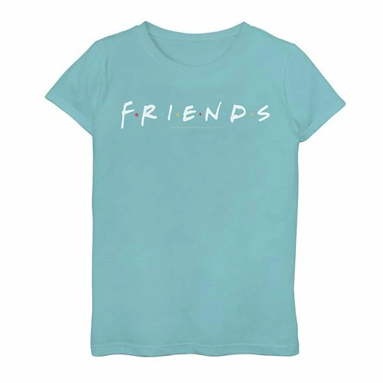 Licensed Character Girls 7-16 Friends Classic Logo Graphic Tee Purple Heather 7 Licensed Character Girls 7-16 Friends Classic Logo Graphic Tee Purple Heather - Image 5