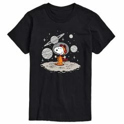 Licensed Character Men's Peanuts Planet Starfield Tee Blue -Licensed Character Shop unnamed file 10600