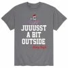 Licensed Character Men's Major League "Juuusst A Bit Outside" Baseball Tee Blue 2 Licensed Character Men's Major League "Juuusst A Bit Outside" Baseball Tee Blue -Licensed Character Shop unnamed file 10612