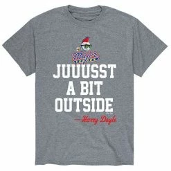 Licensed Character Men's Major League "Juuusst A Bit Outside" Baseball Tee Blue -Licensed Character Shop unnamed file 10615