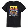 Licensed Character Men's Crash Bandicoot Racing Tee Blue