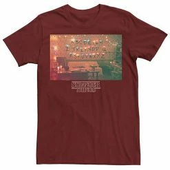 Licensed Character Men's Stranger Things Christmas Lights Portrait Tee Kelly -Licensed Character Shop unnamed file 10656