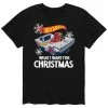 Licensed Character Men's Hot Wheels "What I Want For Christmas" Tee Black -Licensed Character Shop unnamed file 10669