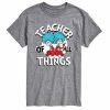 Licensed Character Men's Dr. Seuss Teacher Of All Things Tee Beige Khaki -Licensed Character Shop unnamed file 10690