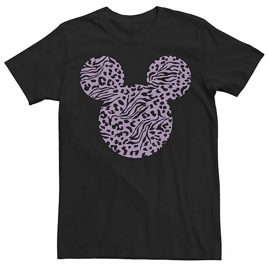 Licensed Character Men's Disney Mickey And Friends Mickey Tiger Cheetah Mashup Fill Tee 3 Licensed Character Men's Disney Mickey And Friends Mickey Tiger Cheetah Mashup Fill Tee