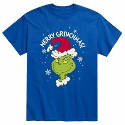 Licensed Character Men's Dr. Seuss The Grinch Grinchmas Tee Royal Blue -Licensed Character Shop unnamed file 1071