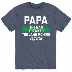 Licensed Character Men's Papa Lawn Mowing Legend Tee Blue -Licensed Character Shop unnamed file 10714