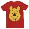 Licensed Character Men's Disney Winnie The Pooh Pooh Bear Large Face Tee -Licensed Character Shop unnamed file 10732