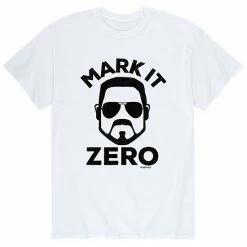 Licensed Character Men's The Big Lebowski Mark It Zero Tee Grey -Licensed Character Shop unnamed file 10770