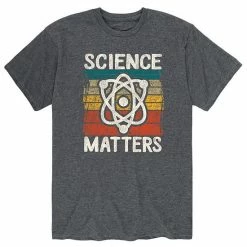 Licensed Character Men's Science Matters Tee Grey