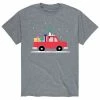 Licensed Character Men's Peanuts Holiday Truck Tee Royal Blue -Licensed Character Shop unnamed file 10812