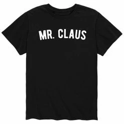 Licensed Character Men's Mr. Claus Tee Black