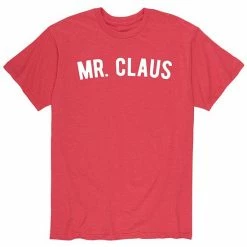 Licensed Character Men's Mr. Claus Tee Black -Licensed Character Shop unnamed file 10824