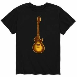 Licensed Character Men's Gibson Style Guitar Tee Red -Licensed Character Shop unnamed file 10826