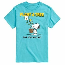 Licensed Character Men's Peanuts Plant A Tree Tee Red -Licensed Character Shop unnamed file 10876