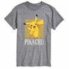 Licensed Character Men's Pokemon Pikachu Abstract Tee Red 1 Licensed Character Men's Pokemon Pikachu Abstract Tee Red -Licensed Character Shop unnamed file 10881