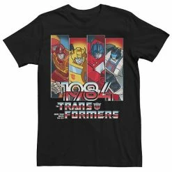 Licensed Character Men's Transformers 1984 Autobots Panels Tee