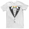 Licensed Character Adult Rainbow Bow Tie Tuxedo Pride Tee -Licensed Character Shop unnamed file 10935
