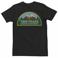 Licensed Character Men's Twin Peaks Sheriff Department Tee