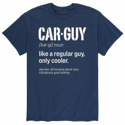 Licensed Character Men's Car Guy Definition Tee Red