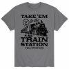 Licensed Character Men's Yellowstone Take Em Train Tee -Licensed Character Shop unnamed file 1105